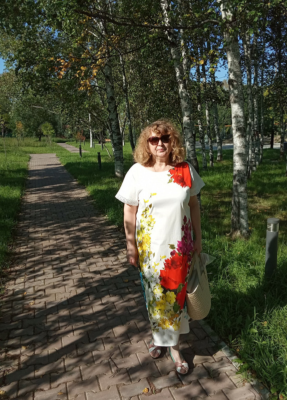 Платье из купона «Цветочная полянка» от lesenca