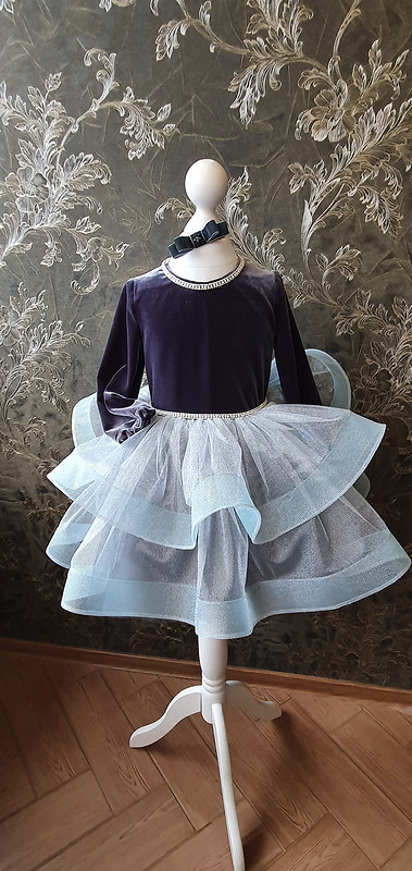 Платье «Velvet winter dress» от Armas-Olga