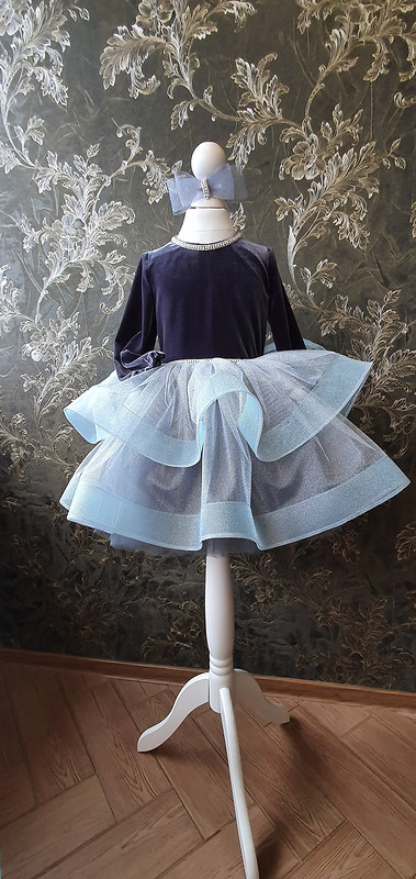 Платье «Velvet winter dress» от Armas-Olga