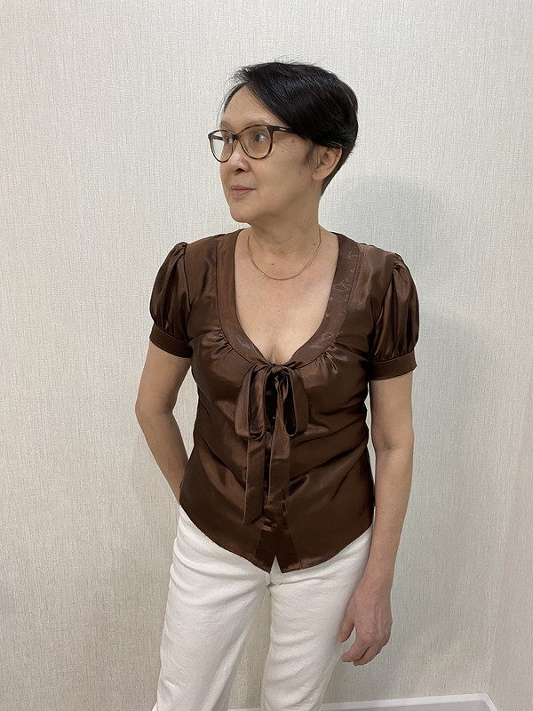 Блузка с бантом от lukinairina01