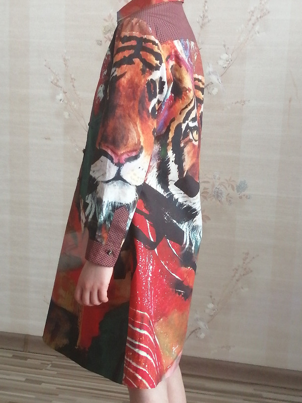 Платье «Тигры для дочери» от Ezhevika