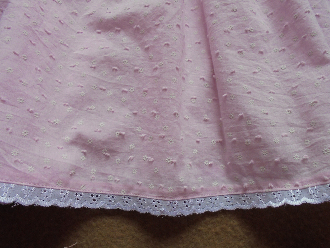 Платье из розового батиста от Patrolaj