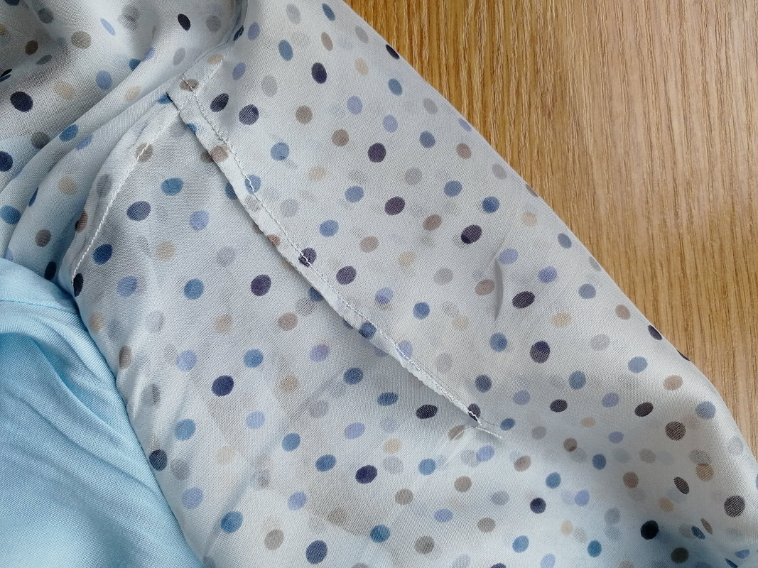 Блузка по выкройке платья-кафтана от tgovorukhina