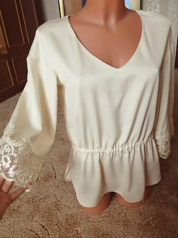Шёлковая блуза «Полина Сергеевна» от valerka33