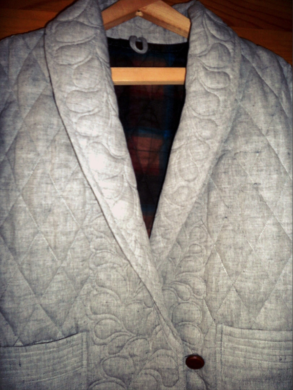 Мужская стеганая домашняя курточка/фуфайка «Барин» от Тётушка Осока