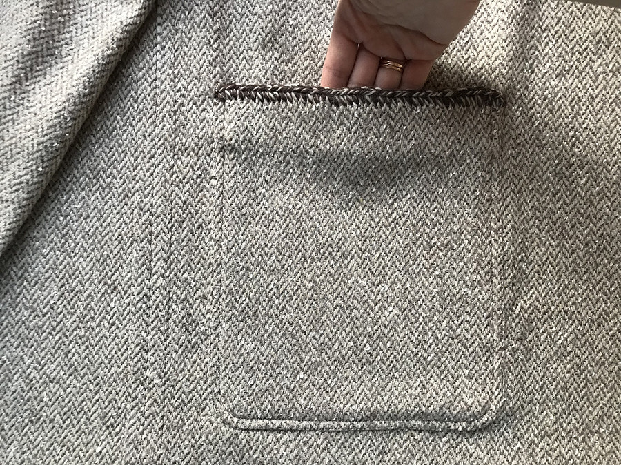 Азы шитья: простой накладной карман