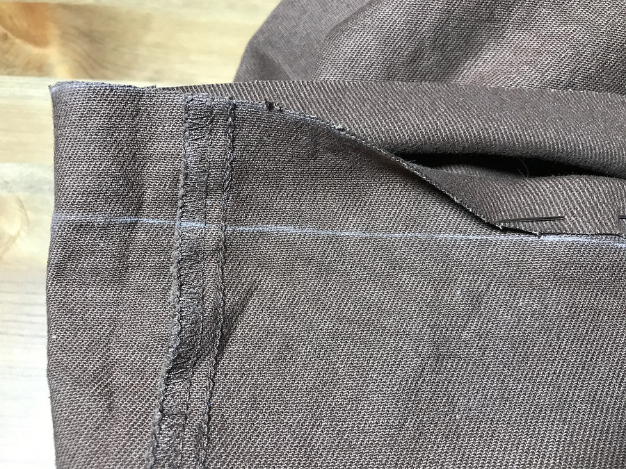 Как подшить брюки не обрезая длину вручную пошаговая инструкция с фото