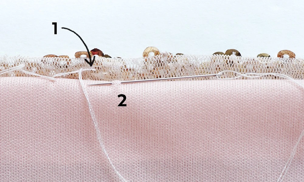 Как шить из ткани с пайетками: 9 хитростей и советов