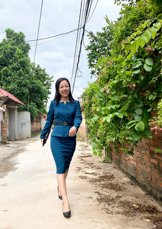 Жакет и юбка «Peplum suit» от Binh Ngo