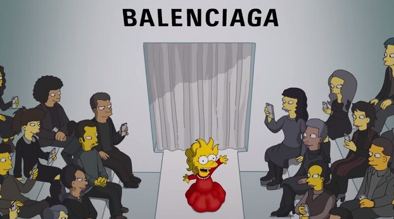 Симпсоны продемонстрировали новую коллекцию Balenciaga 