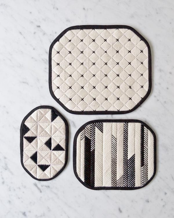 Геометрическая вышивка: три красивых лаконичных схемы + мастер-класс