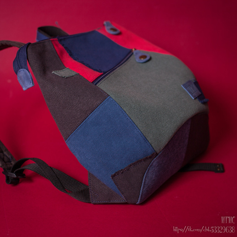 Лоскутный рюкзак от Irinka