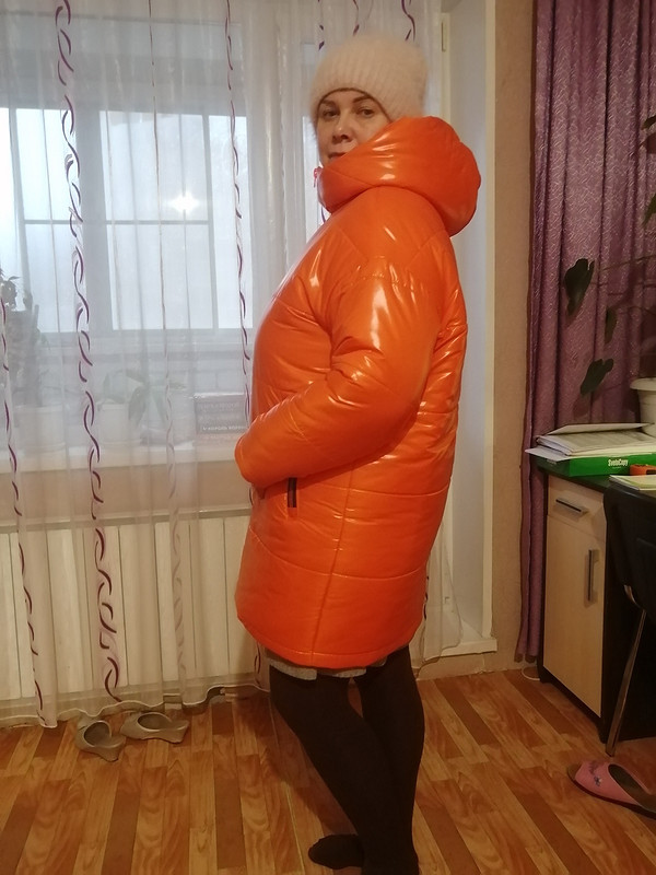 Куртка цвета мандарина от Елена  Никитенко 