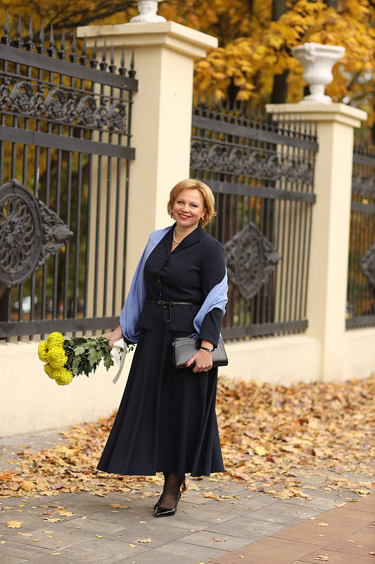Жакет и юбка «Осень в старом парке или в стиле Диор» от katrinka_n
