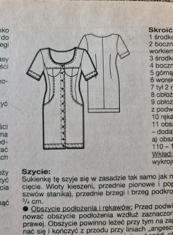 Платье из журнала 1/1994 года от Mariaykka