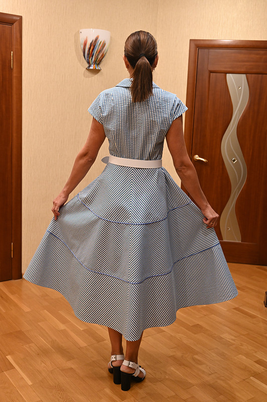 Платье «Тельняшка» от Elena Prokofeva