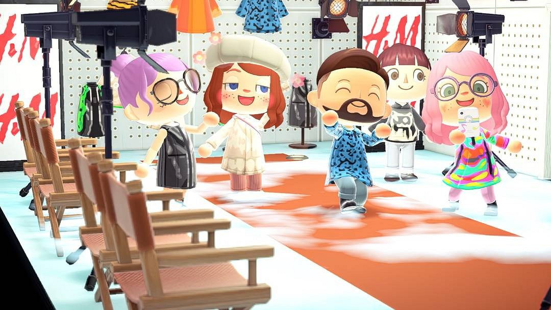 Бренд H&M поместил свою первую виртуальную и полностью веганскую коллекцию в популярную видеоигру Animal Crossing