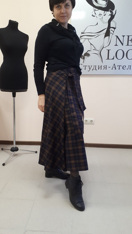 Моя асимметричная юбка от NataljaMutukova