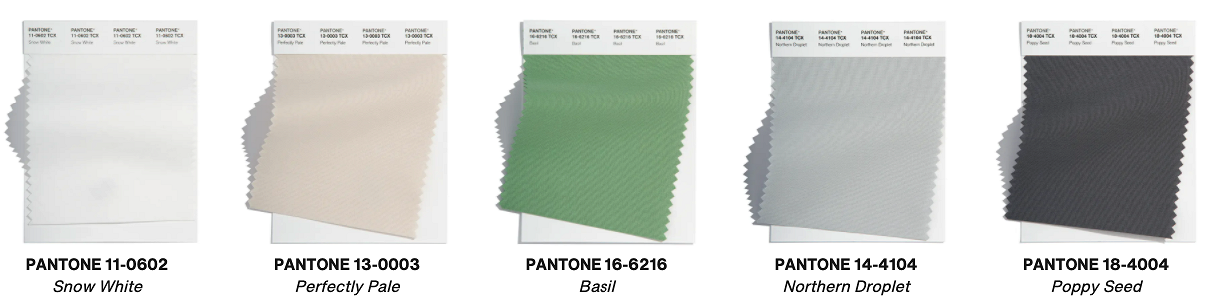 Самые модные цвета весна-лето 2022: нью-йоркская палитра от Pantone 