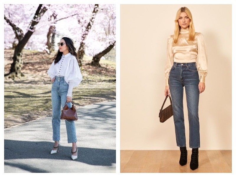 Как носить джинсы скинни в стильные образы с фото