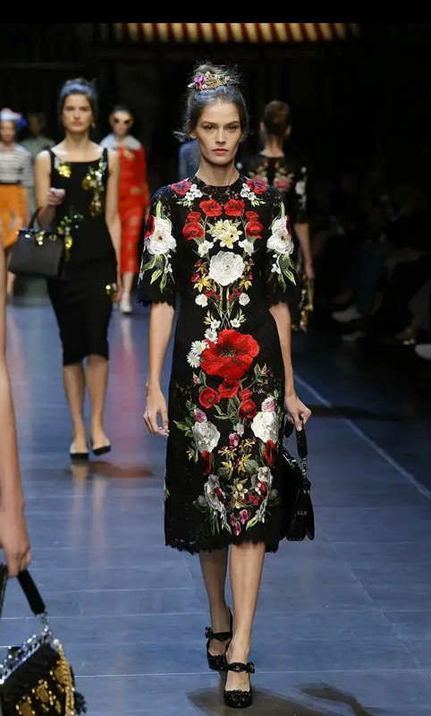 Платье в стиле Dolce & Gabbana от Mariaykka