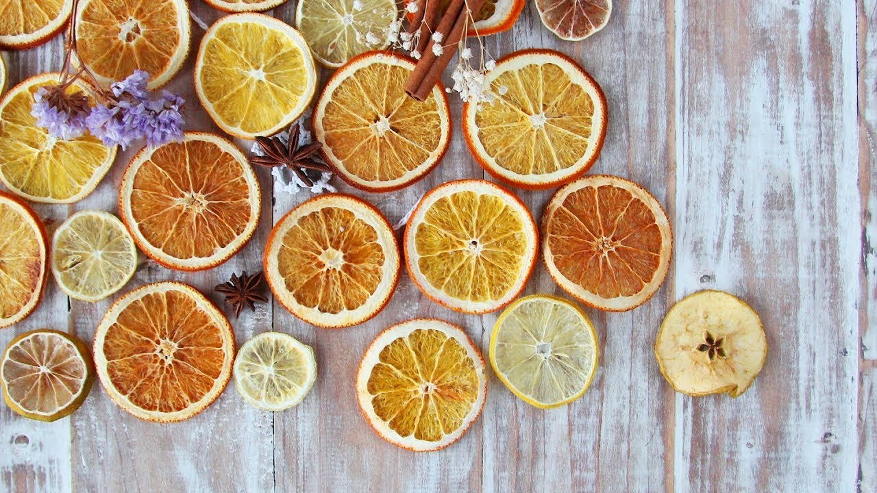 Как засушить апельсины для декора: 8 простых способов