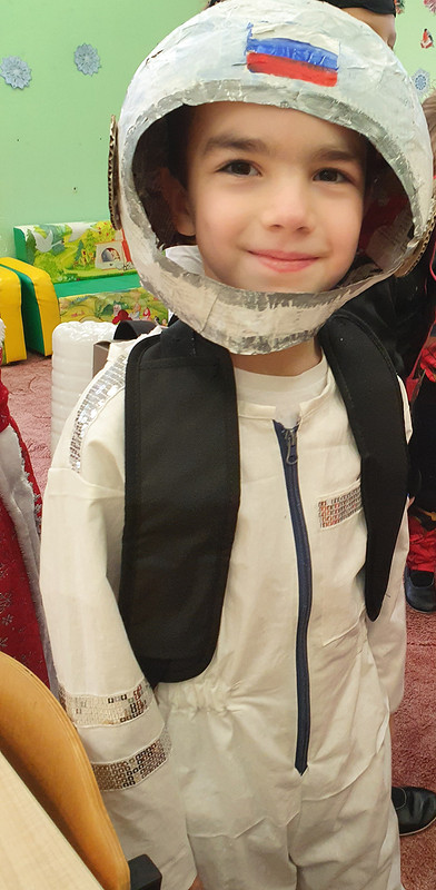 Маскарадный костюм «Готовимся в Космос» от lissa.ls