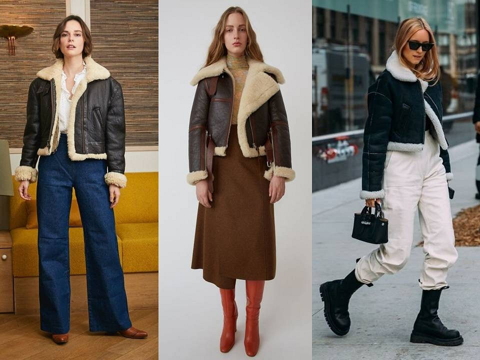 Зима на подходе: 14 современных и стильных способов носить дубленку