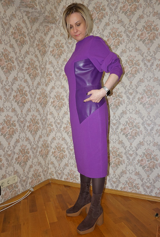 Дорожное платье ПурПур от Оксана Георгиевна