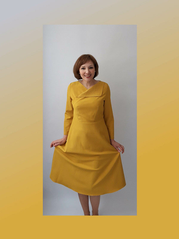 Платье «Модный цвет 2021» от Nebesnaia_ptichka