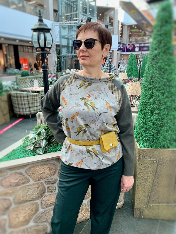 Костюм: юбка и блузон от SvetlanaGorenkova
