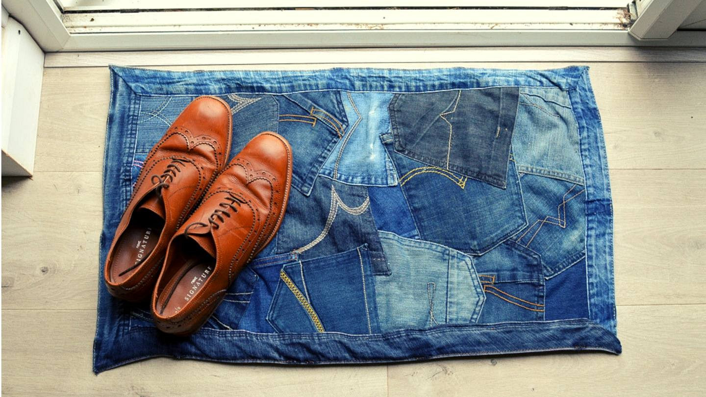 Безотходное производство дома: Поделки из старых джинсов