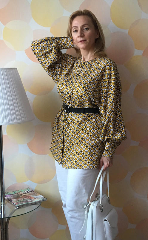 Свободная блуза из вискозы от SvetlanaNaumova