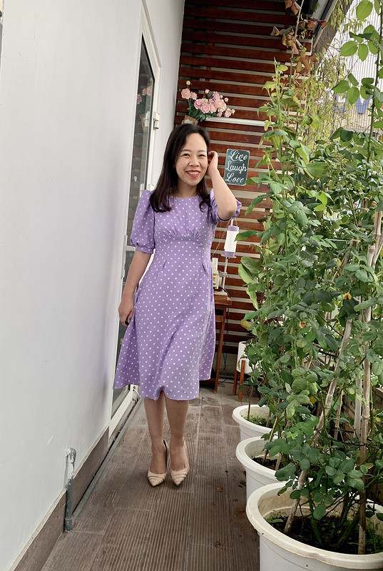 Платье «Little baby purple dress» от Binh Ngo