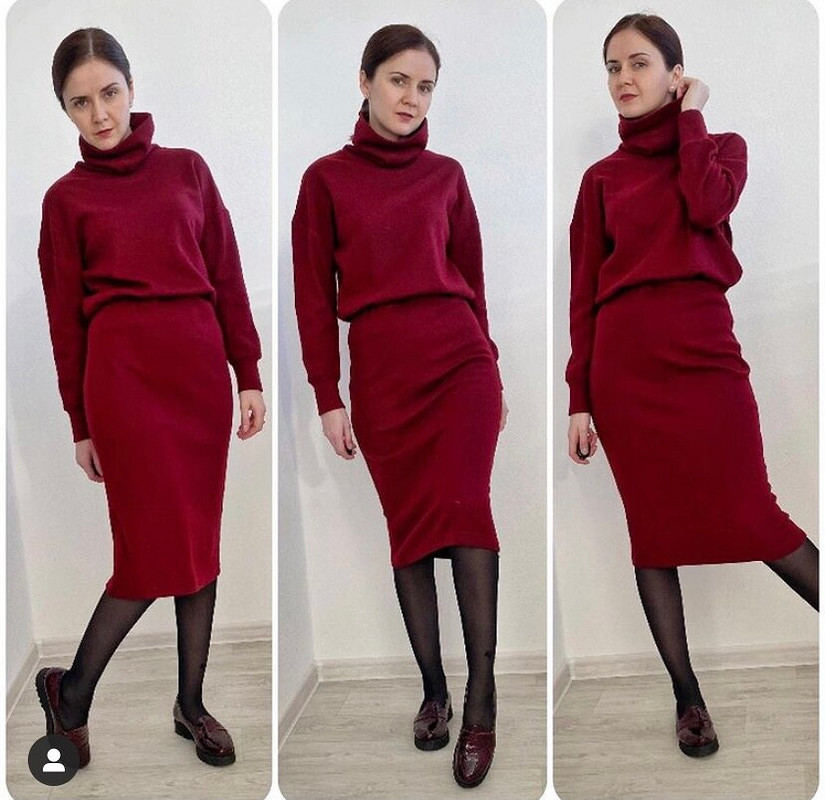 Трикотаж: ксотюм, платье, пуловер от Anastasia33