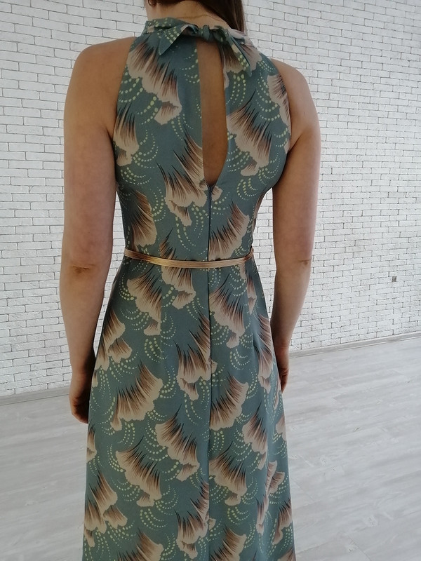 Платье «Мятные перья» от Sukharenko