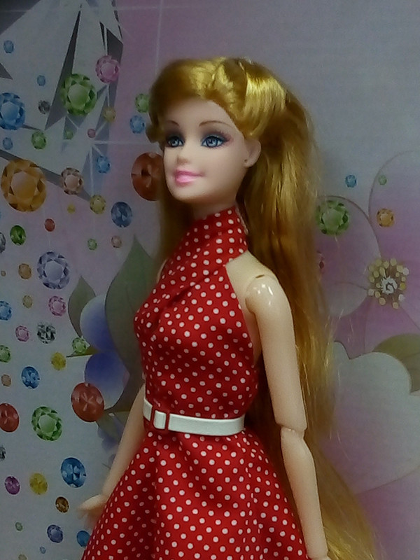 Платье для Барби от Елена Лебедева