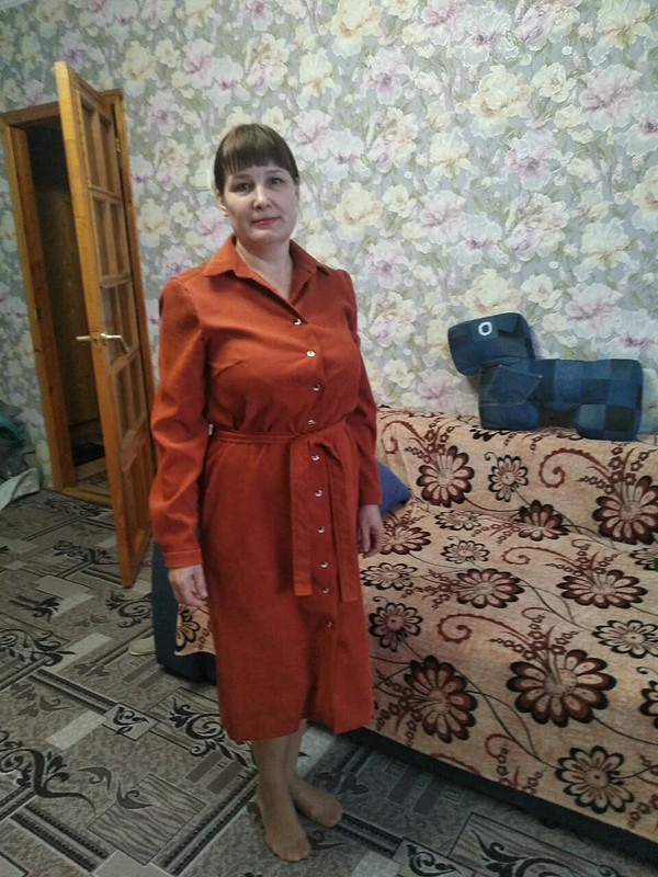 Вельветовое платье от Барсукова Светлана