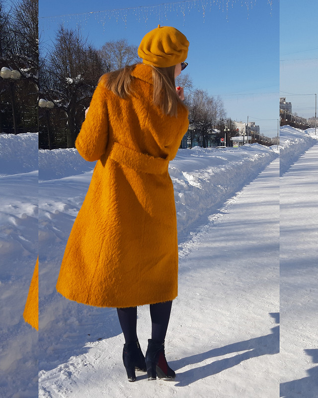 Солнечное пальто от Светлана Полушина
