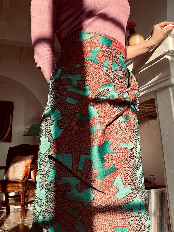 Праздничная юбка с бантом от synteticsummer