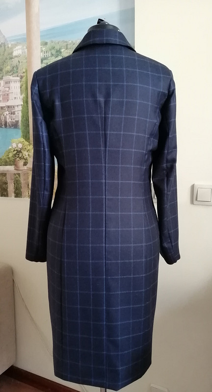 Платье-пальто «Кашемировая клетка» от Sukharenko
