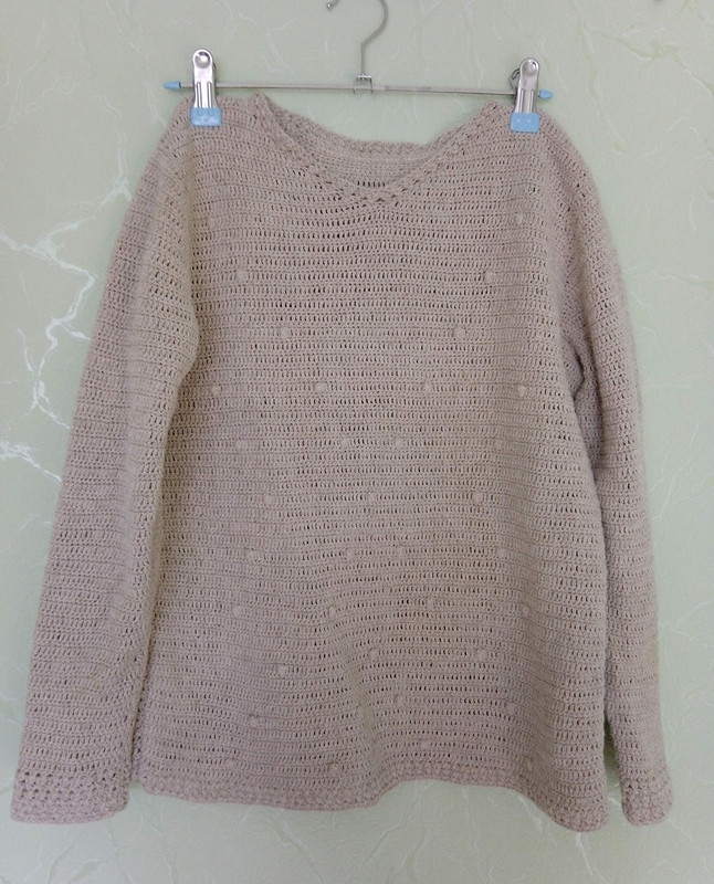 Пуловер из льна от ffMariya