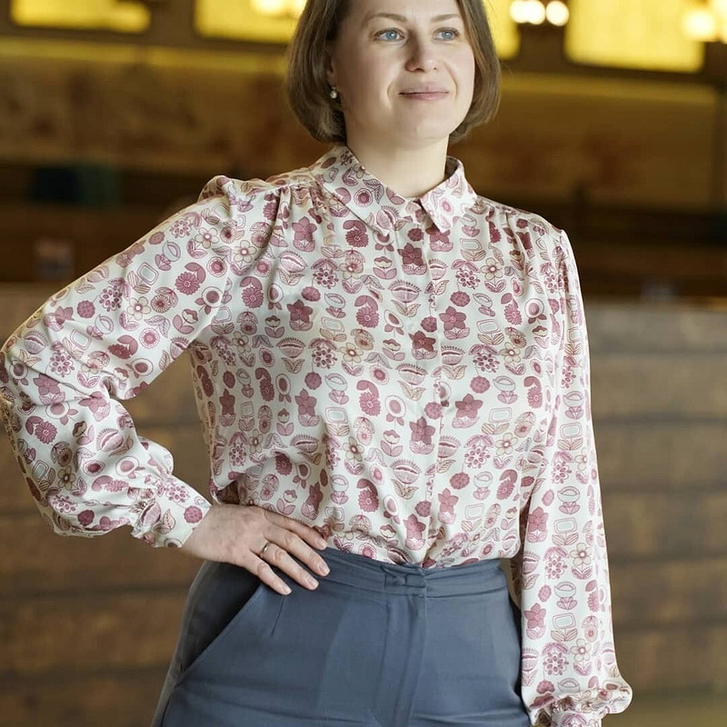Цветочная блузка от LyubovBychkova