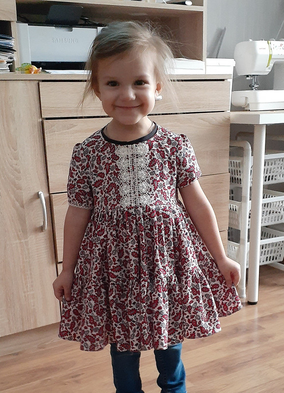 Платье для младшей внучки от Olga_N