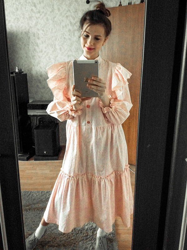 Платье «клубника в сливках» от LiubovEvseeva 