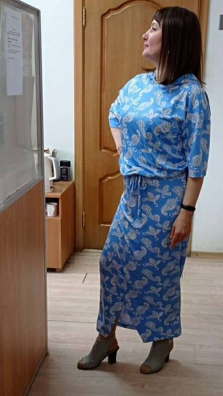 Весенний костюм: блузка и юбка от Lirika1972