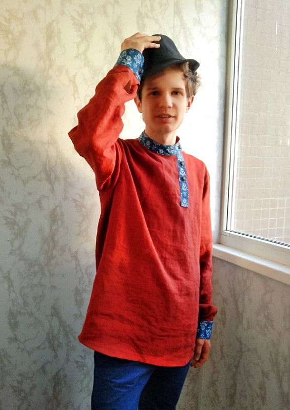 Рубаха в русском стиле от Tatakri
