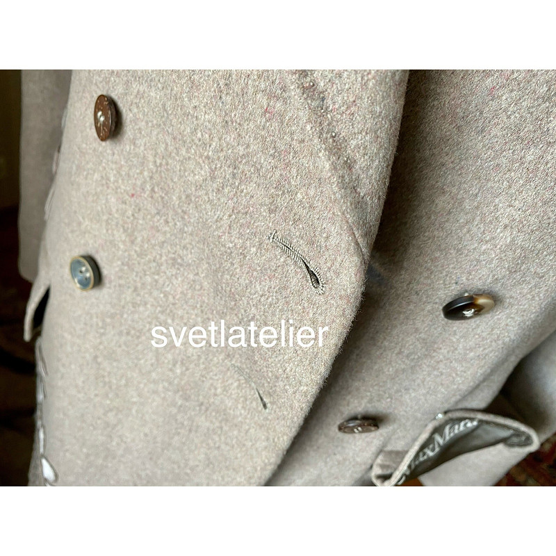 Пальто «Подсолнухи шелковые на кашемире» от @svetlatelier