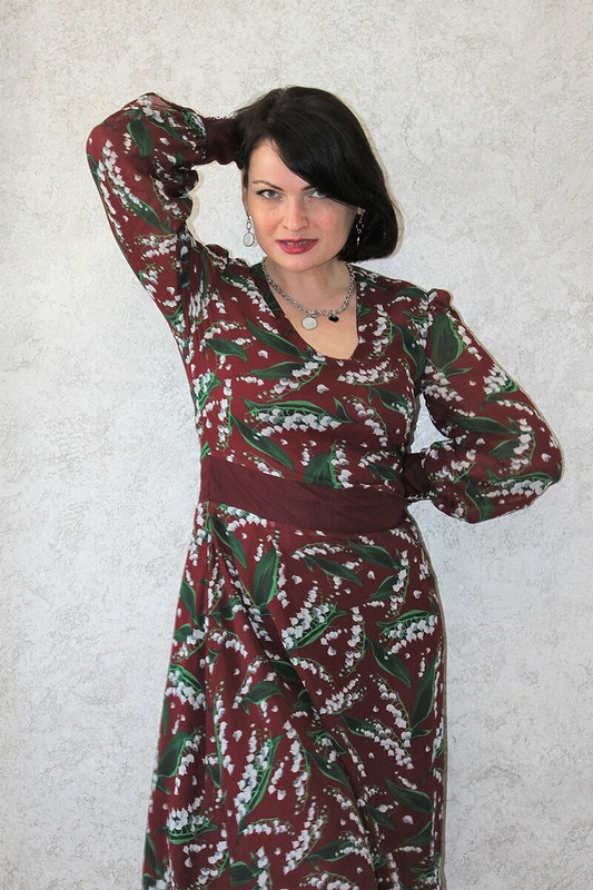 Платье «Ландыши в стиле ethno» от -OlgaBird-