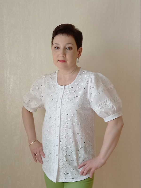 Блузка из шитья от Krasavitsa